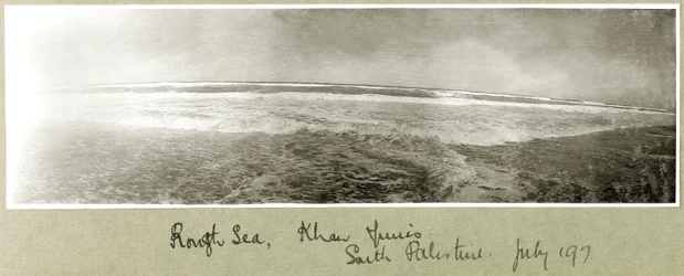 Raue See, Khan Yunis, Juli 1917